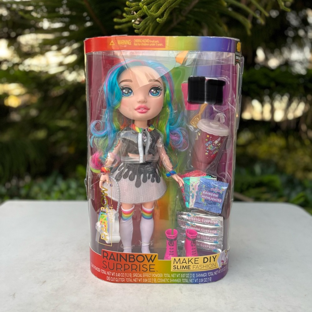 Rainbow High Surprise Make DIY Slime Fashion 14”Rainbow Dream Doll 2020